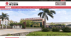 Desktop Screenshot of nhomdonga.vn